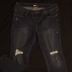 Old navy never worn jeans, petite 16